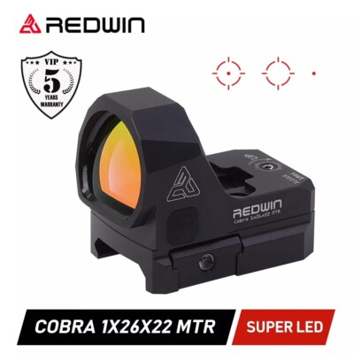 Shake Awake - RMR Footprint - Multi-Reticle - RedWin Cobra Red Dot