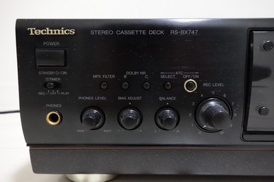希少品 3ヘッド カセットデッキ RS-BX747 Technics テクニクス 希少 RS