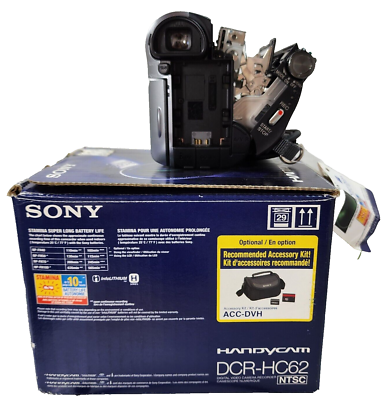 Sony Handycam DCR-HC62 Mini Dv Camera w Nightshot Plus, 200x