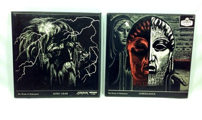 Works of Shakespeare KING LEAR 4枚組レコード Works of Shakespeare
