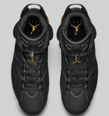 NEW Nike AIR JORDAN 6 VI RETRO DMP Defining Moments Black Gold