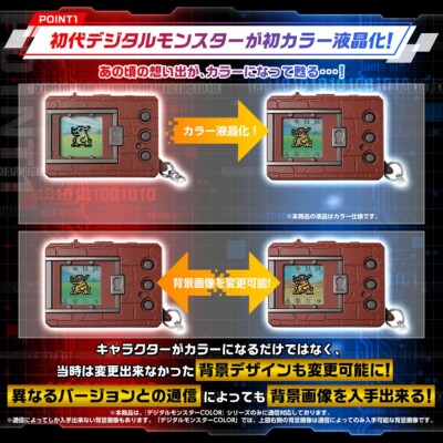 Digital Monster Color Original White Ver.2 LCD Toy 25th