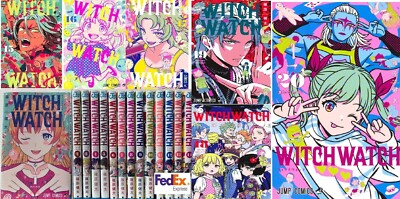 Witch Watch Vol. 1-20 Set latest volume Manga Comic Shinohara