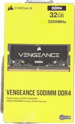 New Corsair 32GB (1x32GB) DDR4 SODIMM 3200MHz RAM Memory