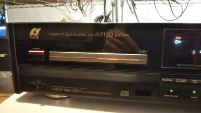 SANSUI CD-α717D Extra CD player deck 1989 made VINTAGE Rare from