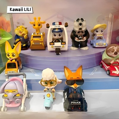 MINISO Disney Zootopia Happy Driving Series Blind Box Confirmed