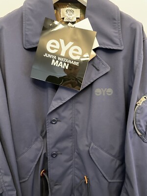 New Junya Watanabe MAN x eYe CDG GoreTex Coat Jacket Mens size 5
