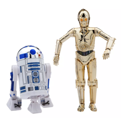 Disney Parks C-3PO and R2-D2 Talking Action Figure Set Classic