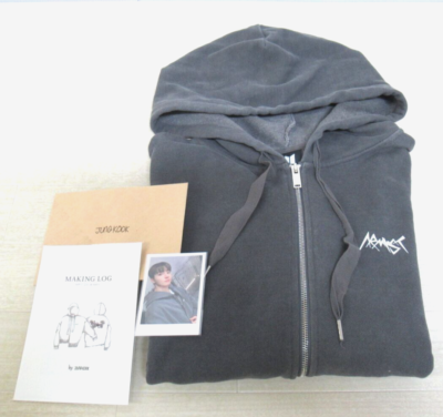 ARTIST-MADE COLLECTION BY BTS Jung Kook ARMYST Zip-Up Hoody Black