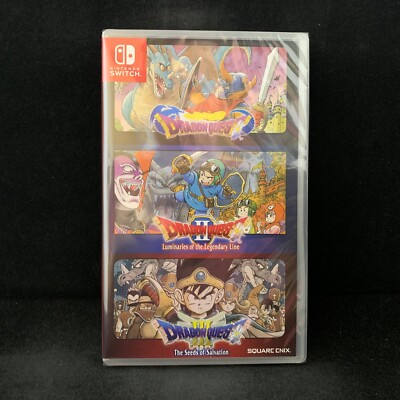 Dragon Quest 1 2 3(I+II+III) Collection (Switch) English Sub