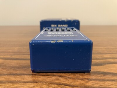 Vintage MXR Six Band Graphic Equalizer Effects Pedal W/Origina Box