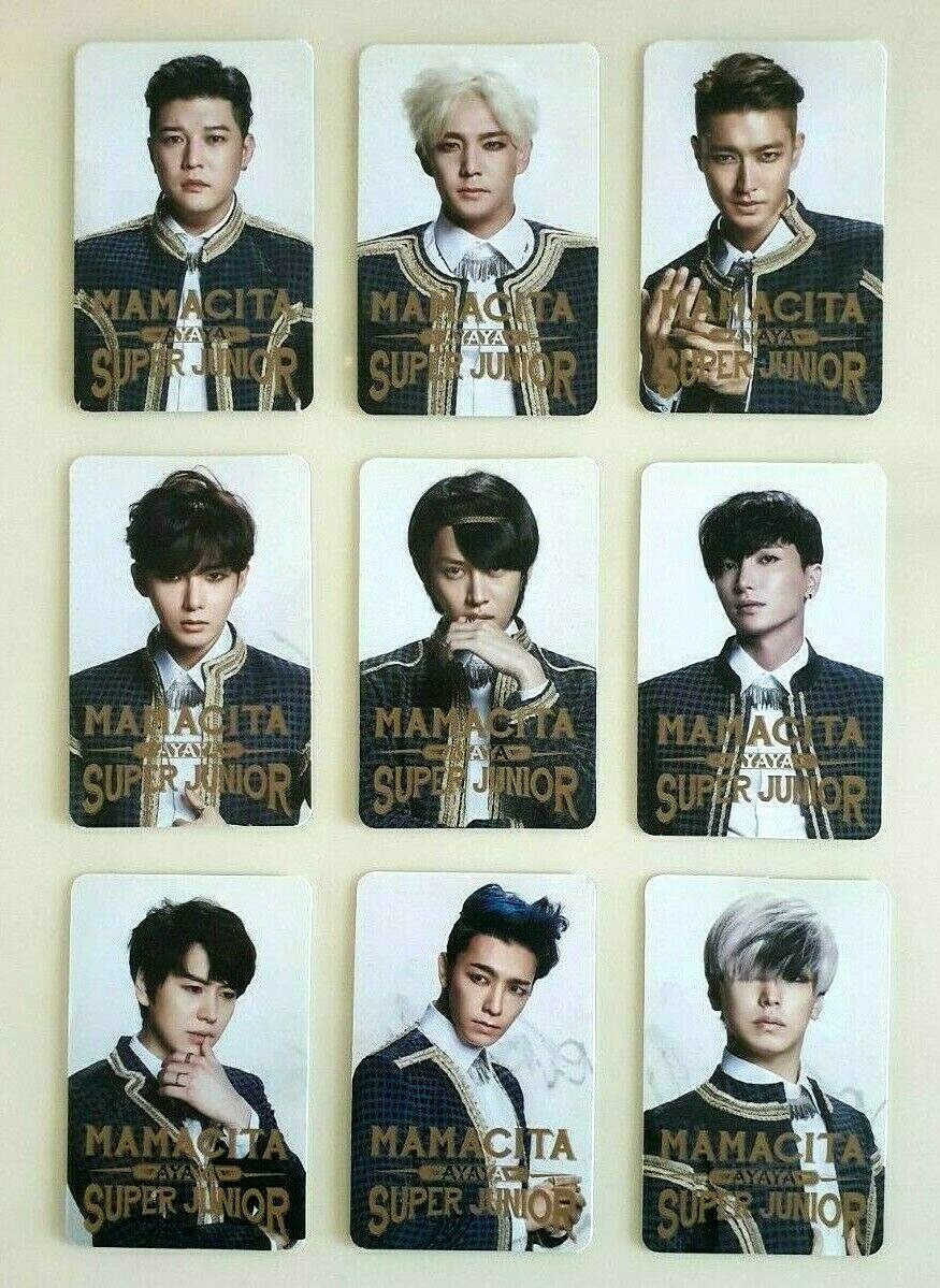 Super Junior ジャケットサイズカード バラ売り可 ジャケカ Super