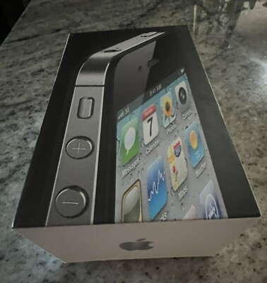 COLLECTOR APPLE iPhone 4 - 16gb*BLACK - MC676LL/A *W/ORIGINAL BOX