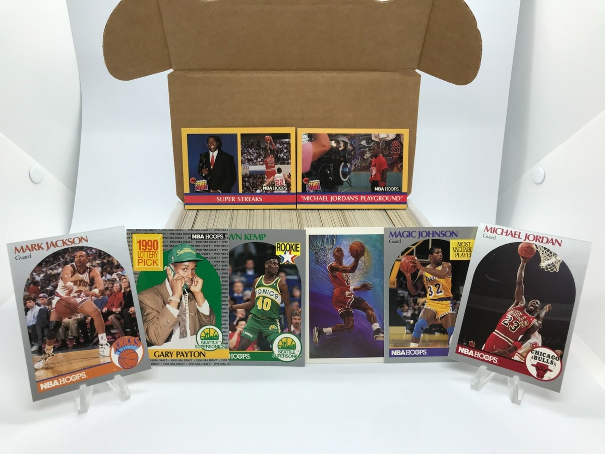1990-91 NBA Hoops Complete Set Series 2 (345 cards) - Michael