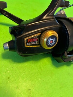 VINTAGE PENN SPINFISHER 6500SS SPINNING FISHING REEL LOOKS AND