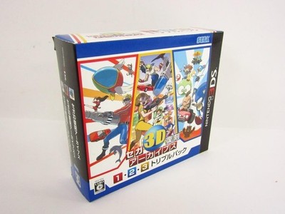 Nintendo 3DS Sega 3D Classics Collection 1 2 3 Triple Pack