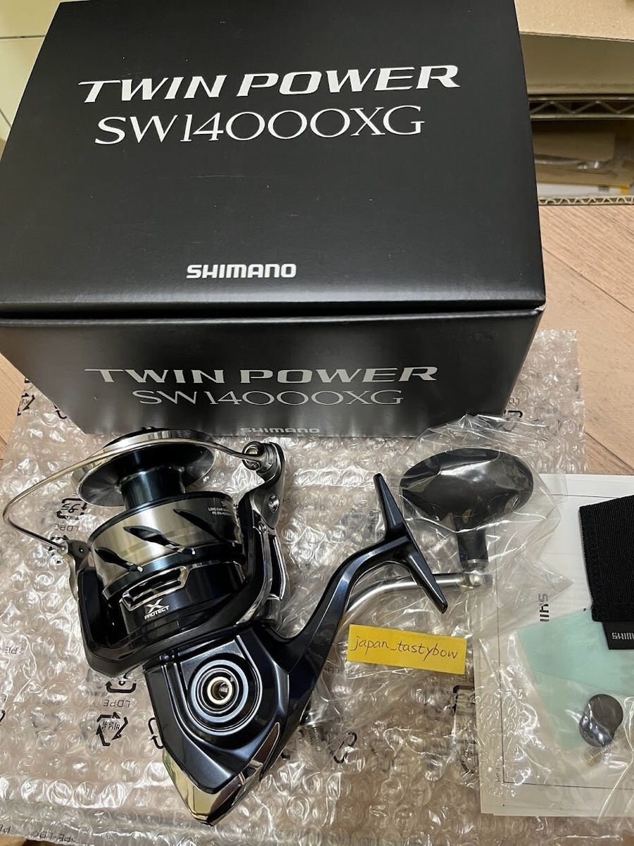 Shimano 21 TWIN POWER SW 14000XG Spinning Reel Made in Japan | eBay