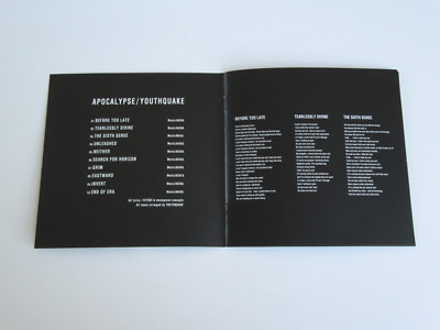 YOUTHQUAKE Apocalypse CD 2001 MEGA RARE THRASH/DEATH ORIGINAL 1st