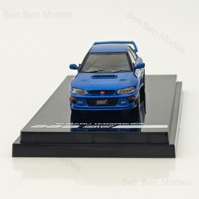 Hobby Japan 1/64 SUBARU Impreza 22B STi Version GC8 BLUE