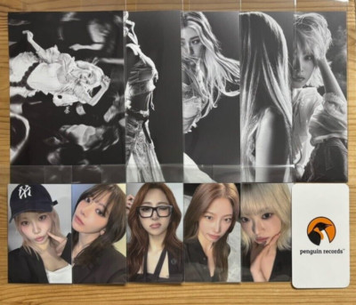 LE SSERAFIM - 5TH MINI ALBUM HOT 20250313 SHOWCASE PHOTO CARD POST