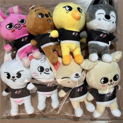 20cm Skzoo KPOP Stray Kids Plush Toy Stuffed Dolls Felix BbokAri