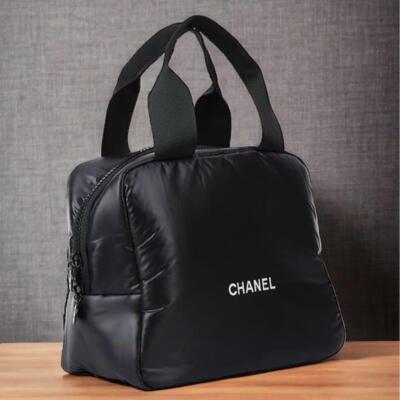 CHANEL Novelties Cosmetics Mini Bag Pouch Black Limited Edition