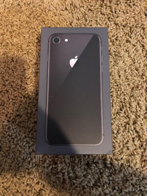 iPhone 8 (64GB) Black — BOX ONLY!!!!! | eBay