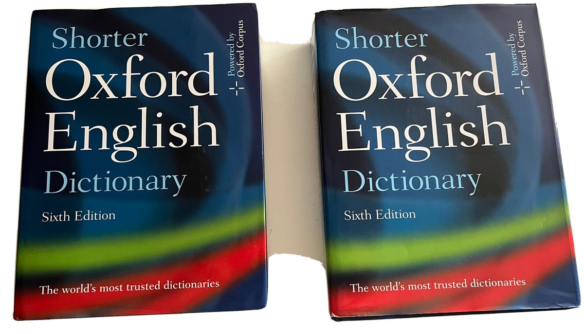Shorter Oxford English Dictionary - Sixth Edition (set of 2
