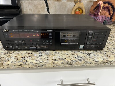 Victor JVC DD-VR77 Quick Reverse Cassette Deck from japan Tested
