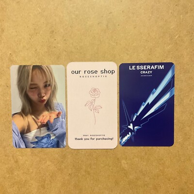 LE SSERAFIM Crazy 4th Mini Album KnPops Official Standard Preorder
