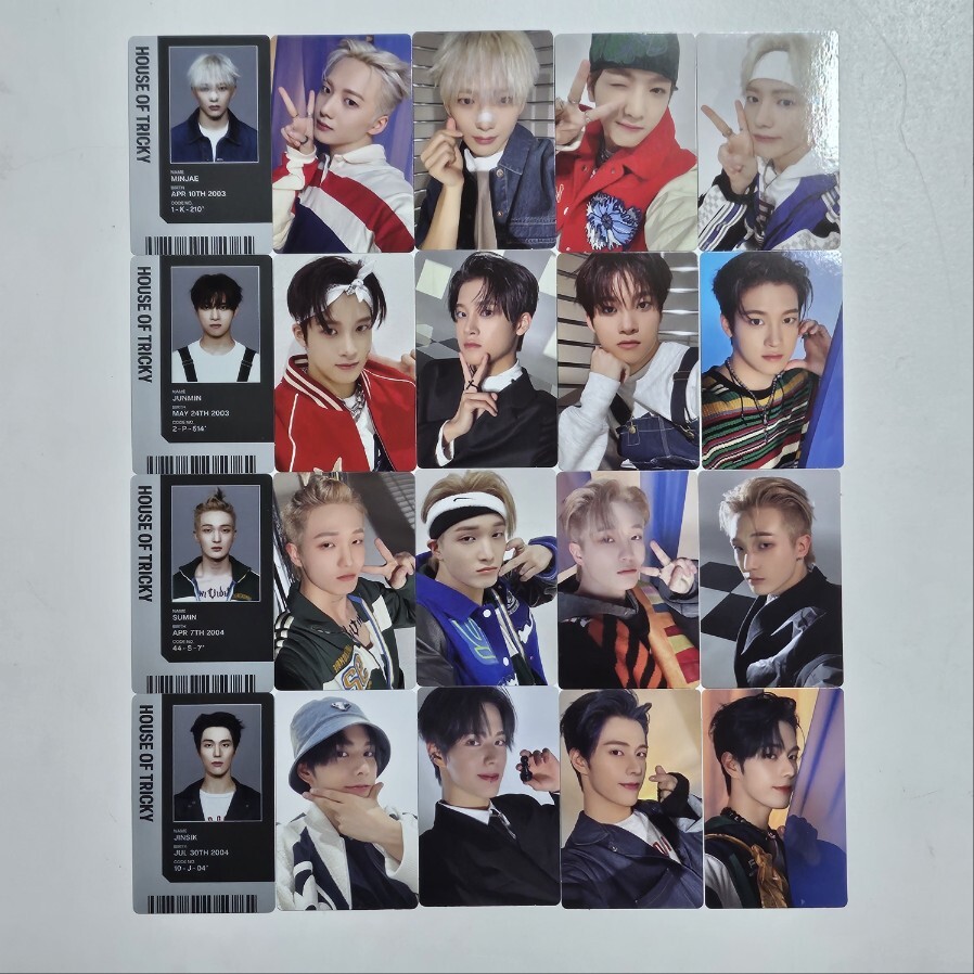 Xikers] HOUSE OF TRICKY : Trial And Error - Official Photocard | eBay