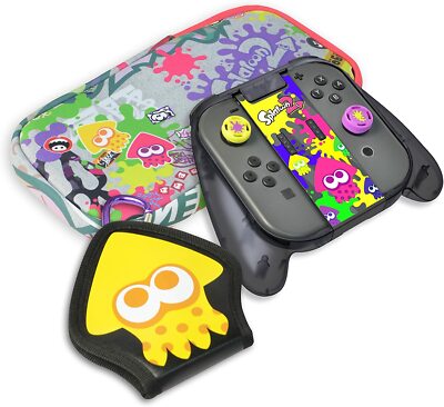 HORI *OFFICIAL* Splatoon 2 Deluxe Splat Pack Accessory Kit