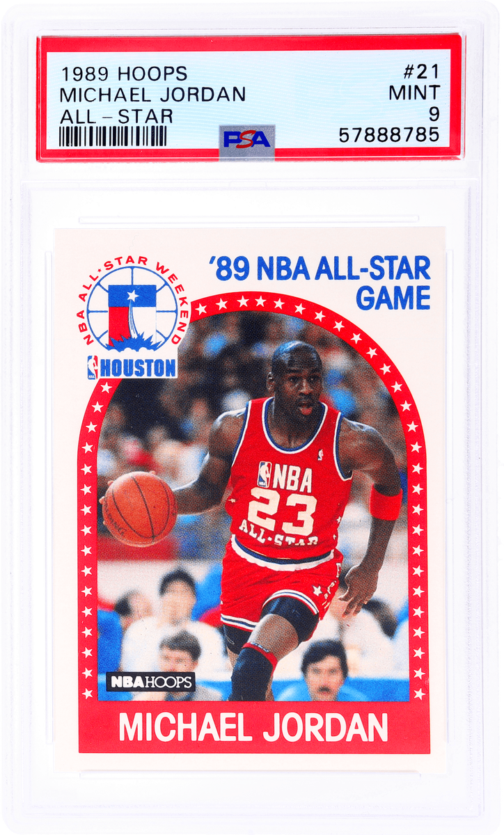 1989 Hoops Michael Jordan All Star #21 PSA 9 | eBay