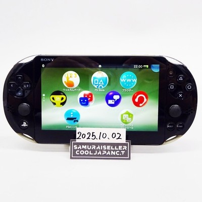 Sony Playstation PS Vita Khaki Black PCH-2000 ZA16 Console only