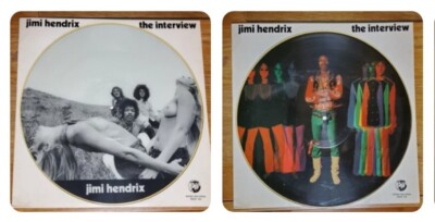 JIMI HENDRIX - THE INTERVIEW - Picture Disc, RARE 1968, RNDF-254