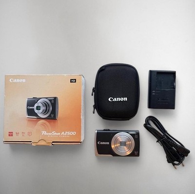 Canon PowerShot A2500 16.0MP Digital Camera - Black for sale