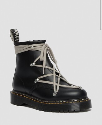 Dr Martens Rick Owens 1460 Bex DS RO Black Women's Size 7 Men's