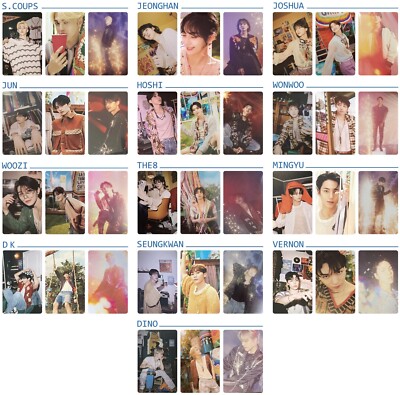 SEVENTEEN SEVENTEENTH HEAVEN OFFICAIL PHOTO CARD MINI CARD | eBay