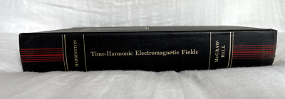 Time Harmonic Electromagnetic Fields Roger F Harrington McGraw