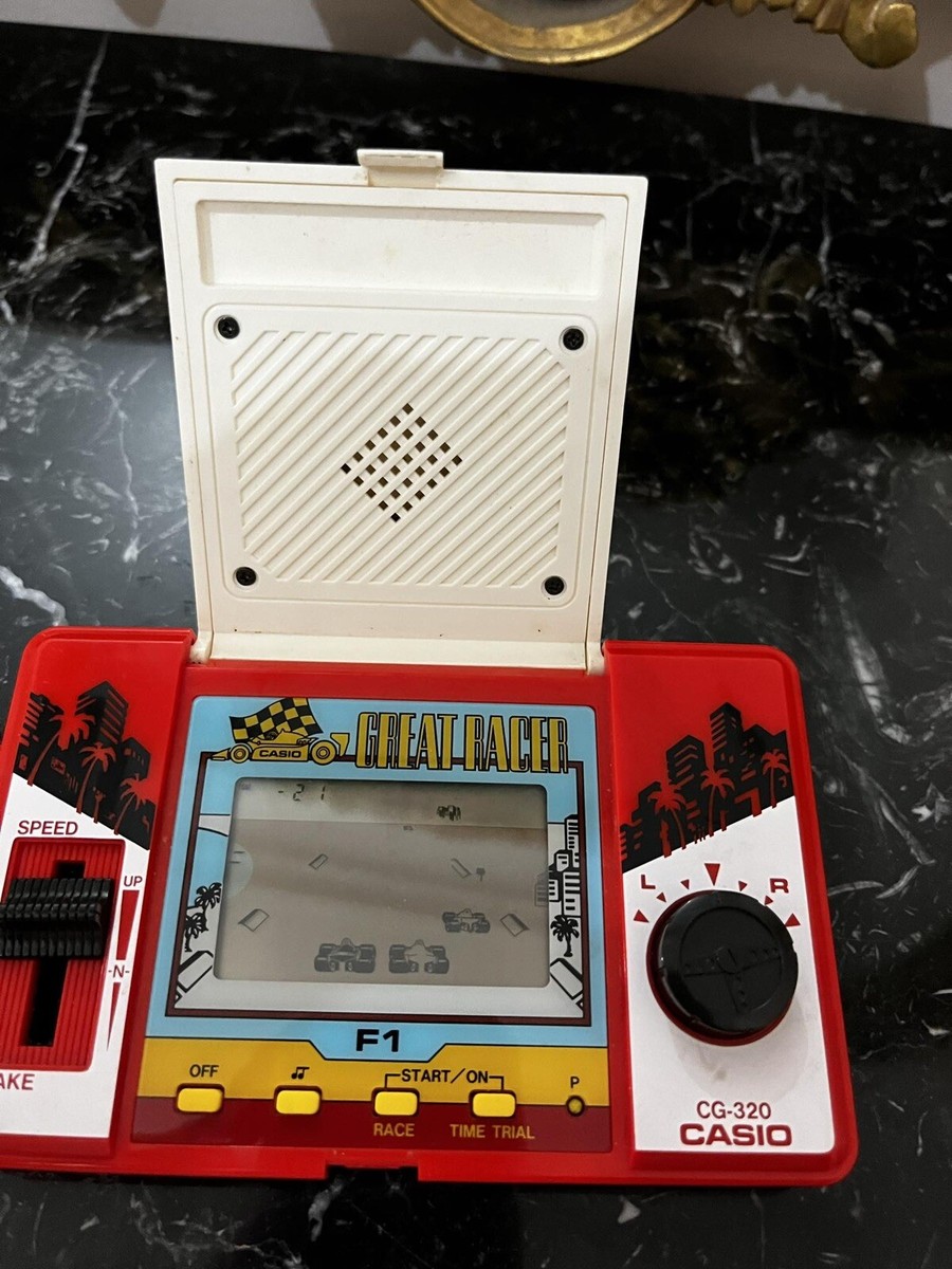 Vintage Casio Car Racing Game CG-320 Great Racer Working Rare | eBay