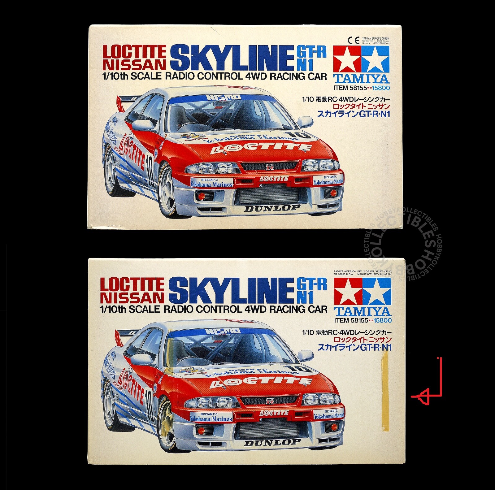 当時物絶版タミヤ TA02 ロックタイト スカイライン GT-R N1 1/10 当時