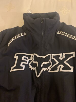 supreme x fox racing jacket | eBay