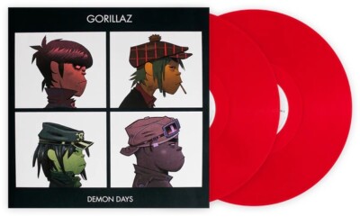 Gorillaz : Demon Days (Exclusive Limited Half Speed Red Vinyl 2LP