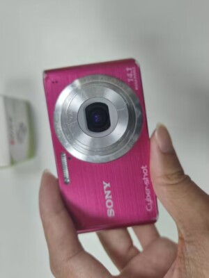 SONY Digital Camera DSC-W610 Pink Cyber Shot 4.0x Optical Zoom w