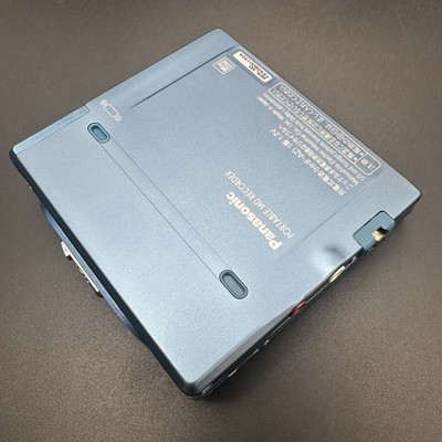 Panasonic SJ-MR240 Portable MD Recorder WALKMAN Blue Tested