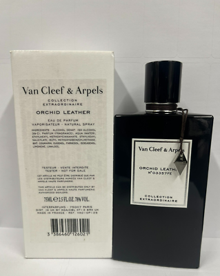 Van Cleef & Arpels ORCHID LEATHER Eau de Parfum Spray 2.5 Oz 75 ml