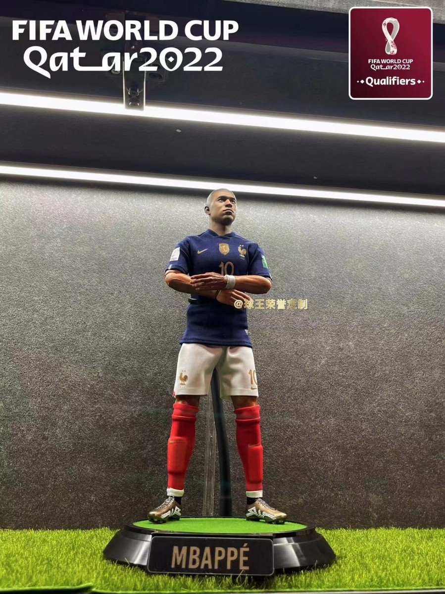 custom 1/6 scale Kylian Mbappé Male Model for 12'' Action Figure