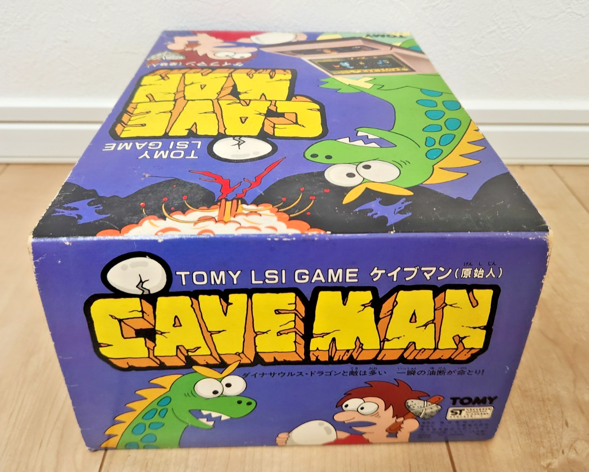 Vintage Tomy Caveman LSI Game Japan 1980s Portable Handheld Game