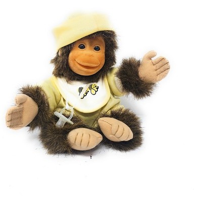 Vintage 1994 Hosung Plush Baby Monkey Joey with Pacifier | eBay