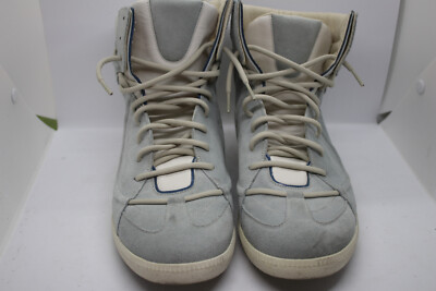 Maison Martin Margiela Line 22 Grey Suede Leather High Top